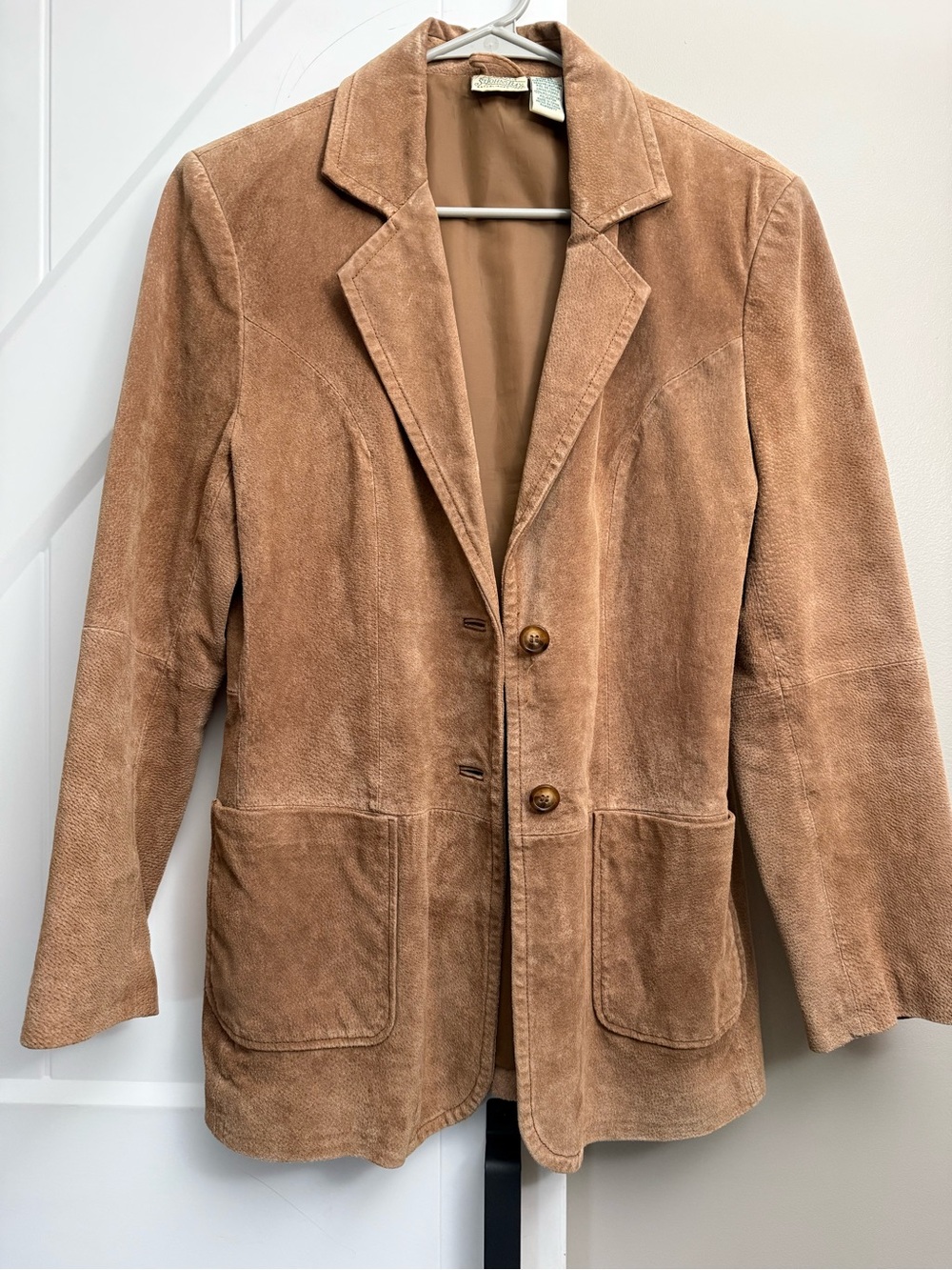 Vintage suede blazer